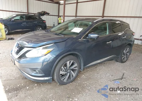 2015 Nissan Murano Platinum из США, поврежденный, VIN 5N1AZ2MH3FN213425